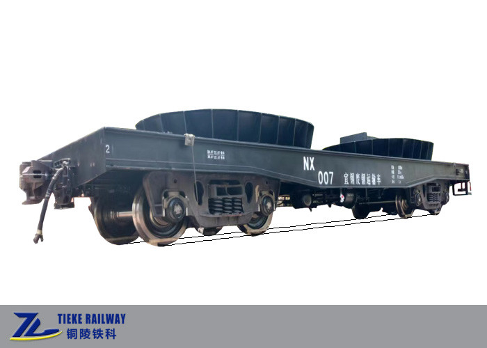 100T Heavy Load Wagon Steel Slag Transport Rail Car Steel Factory Rail Wagon