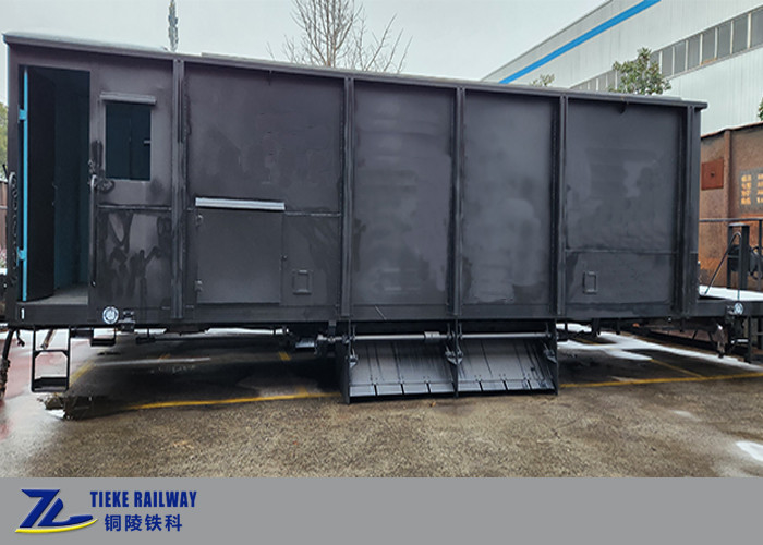 1000mm Track Gauge Hopper Type Ballast Railway Wagon Debit Bawah