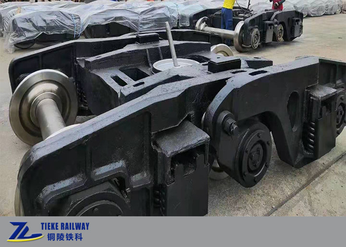 120 Ton Hot Metal Ladle Transfer Car Kecepatan rendah Biaya Rendah Untuk Pembuatan Baja