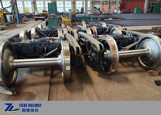 Pengukur Beban Gandar 25t Wagon Bogie Dengan Beban Tinggi Dan Rangka Tahan Lama