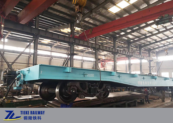 Wagon Pengangkutan Kereta Barang 60t 1435 Mm Pengukur Standar Anti Tabrakan