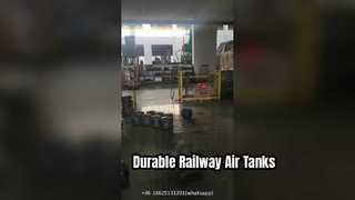 Bagian Rem Kereta Api Tangki Udara Stainless Steel T4003