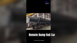 Gerobak Self-tipping Side Dump Wagon Remote Control Nirkabel Baru 2026